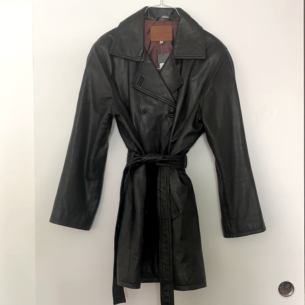 Women's Black Leather Jacket